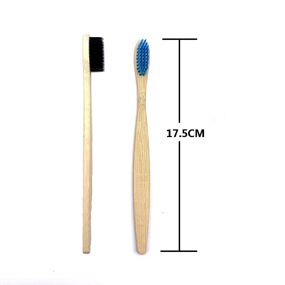 Handmade Rattan Bamboo Natural Toothbrush Soft