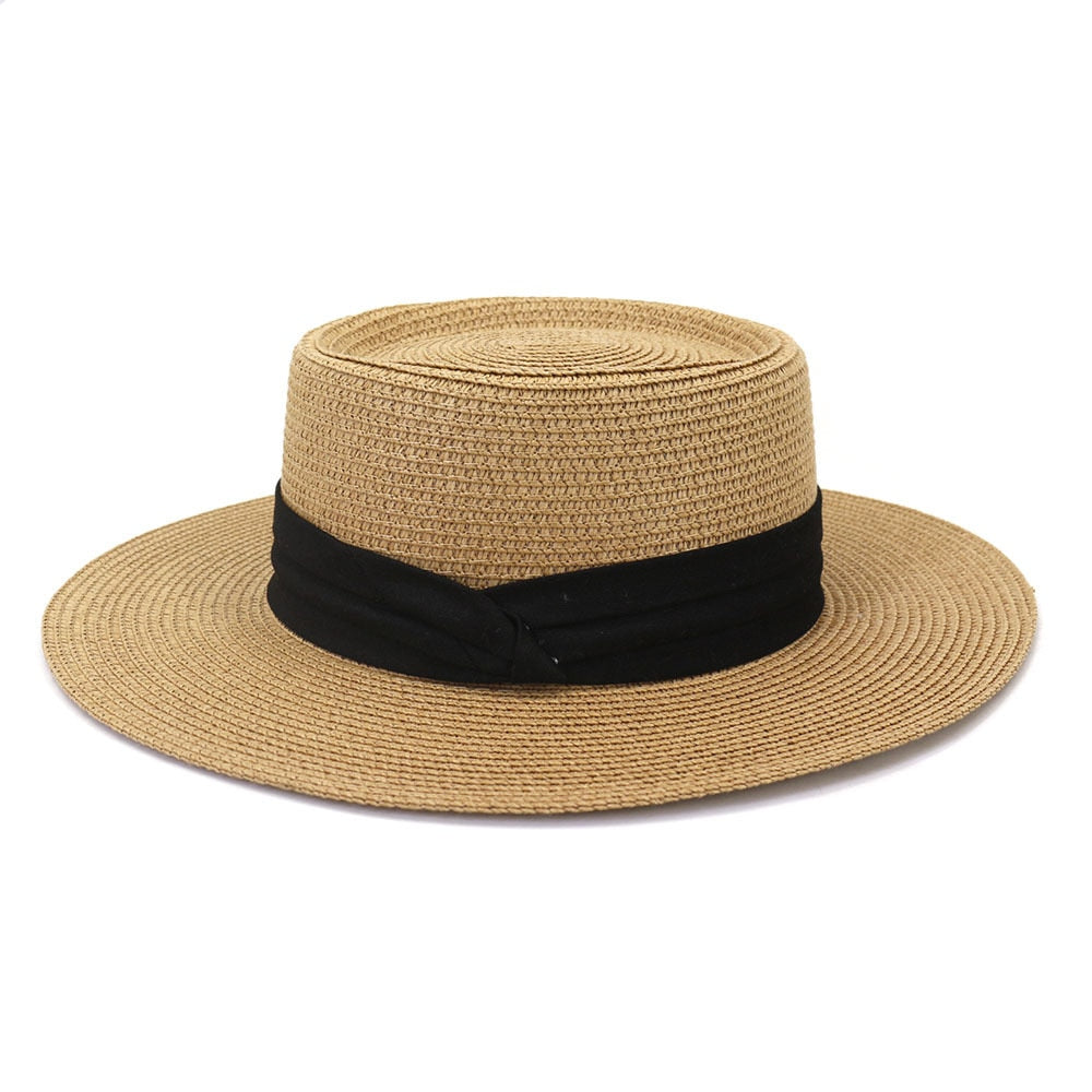 Handmade Rattan Panama Casual Hat