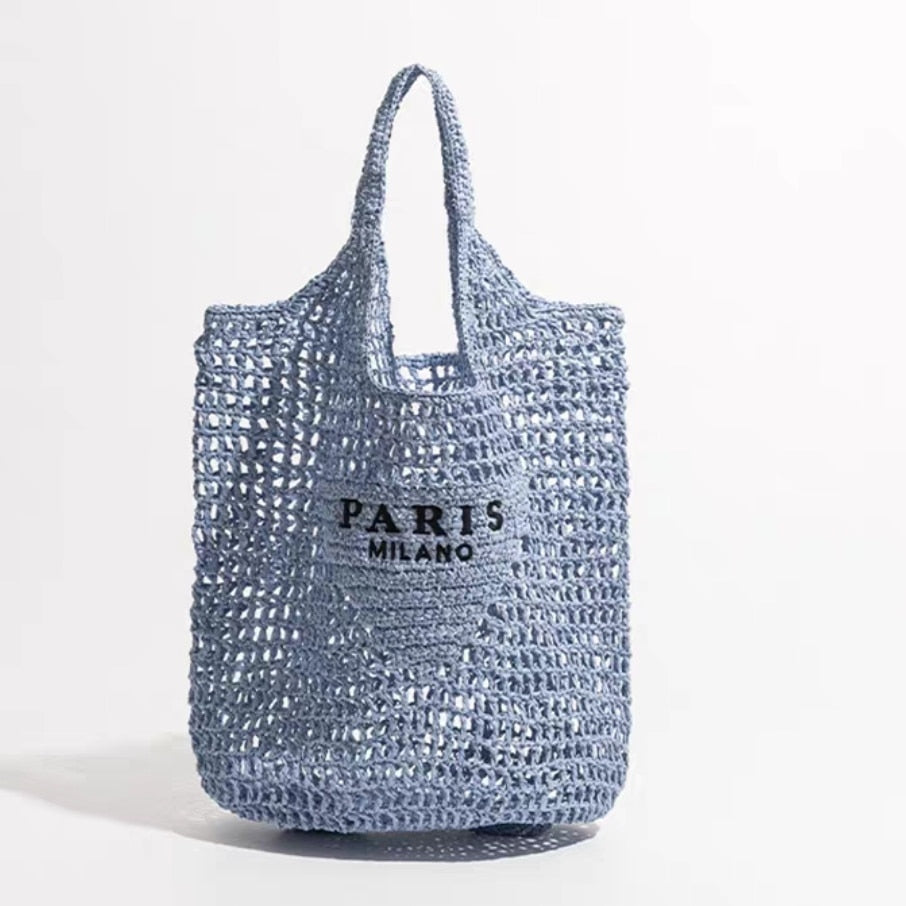 Handmade Rattan Raffia Luxury Fashion Woven Bag